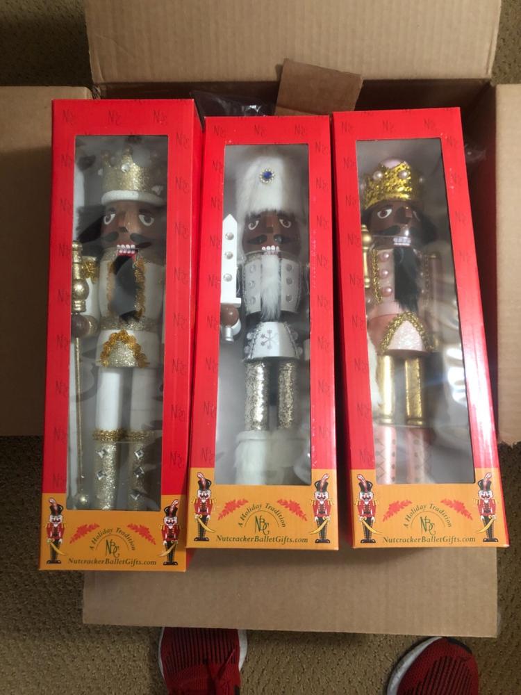 African American Christmas King Nutcracker - Customer Photo From Doreen Simmons