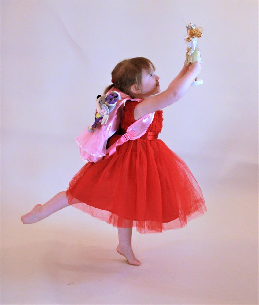 Angel Fairy Female Nutcracker with sparkly wings 10 inch - Customer Photo From Chelsey Bradley