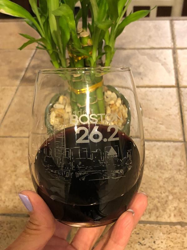 Running Travel Wine Tumbler - Runner's Measurements