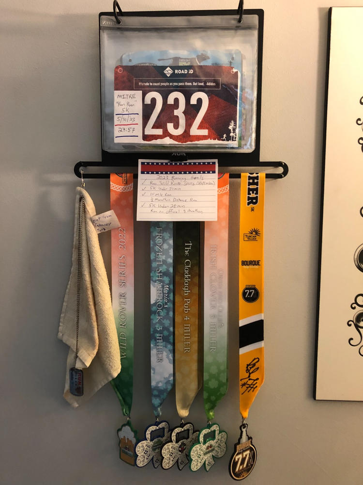  Gone For a Run, Runner's Race Medal Hanger