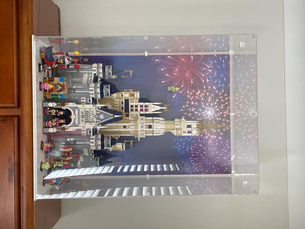 LEGO® 71040 The Disney Castle Display Case - Customer Photo From Kimberley Gillies
