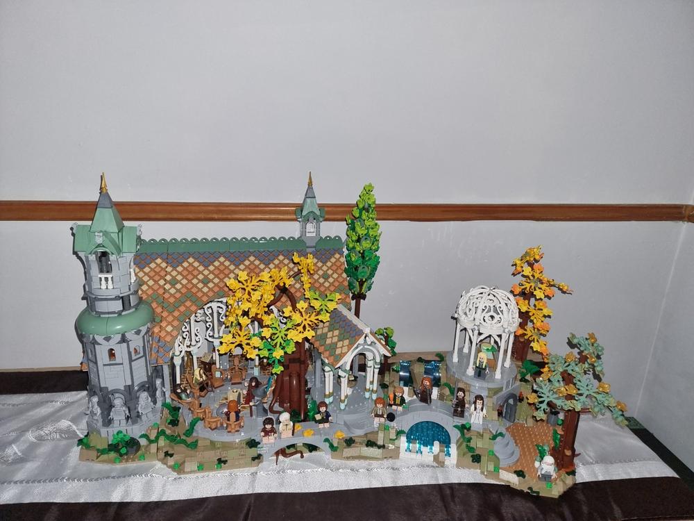 LEGO® 10316 THE LORD OF THE RINGS: RIVENDELL™ - Customer Photo From Bernice Valentine