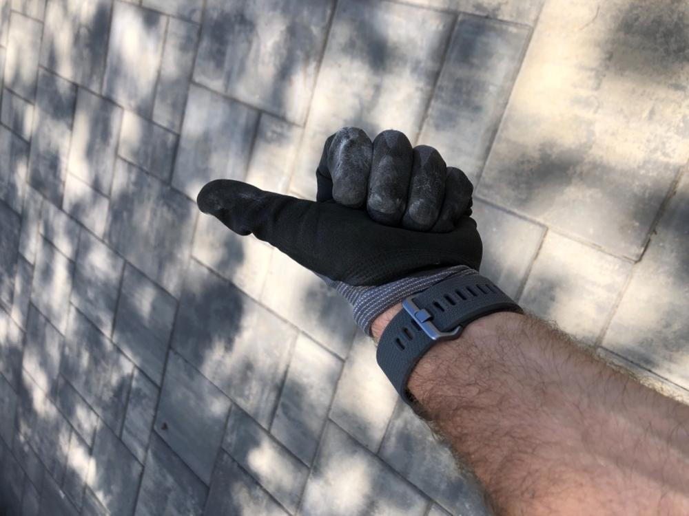 MaxiFlex® Ultimate™ 34-8014 Hi-Vis Orange Nitrile Grip Work Gloves –