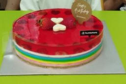 Multi Layer Rainbow Cake - Customer Photo From HY CHAN