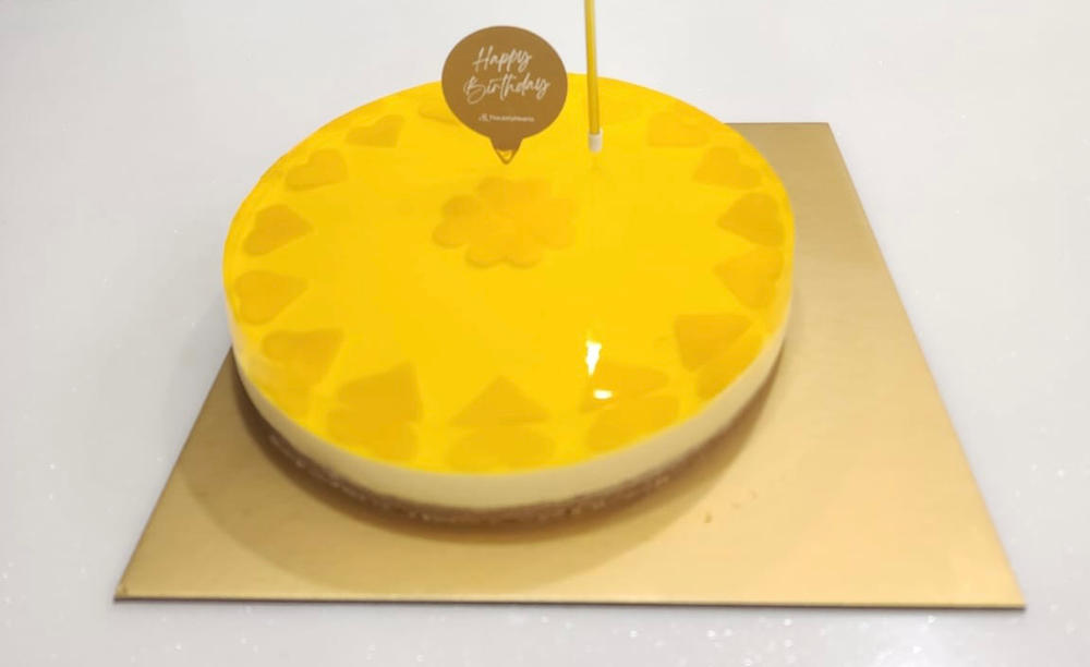 Tangy Mango - 9 inch round - Customer Photo From Stephanie Foo
