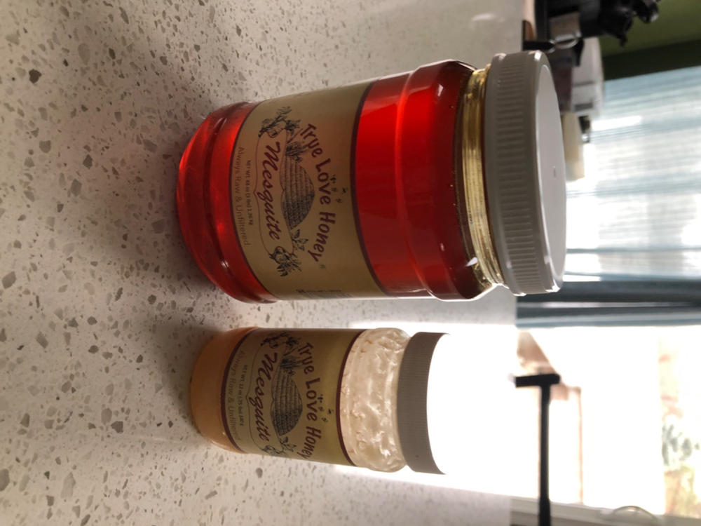 Raw Arizona Mesquite Honey with FREE SHIPPING in the USA - Customer Photo From Cindy Boss