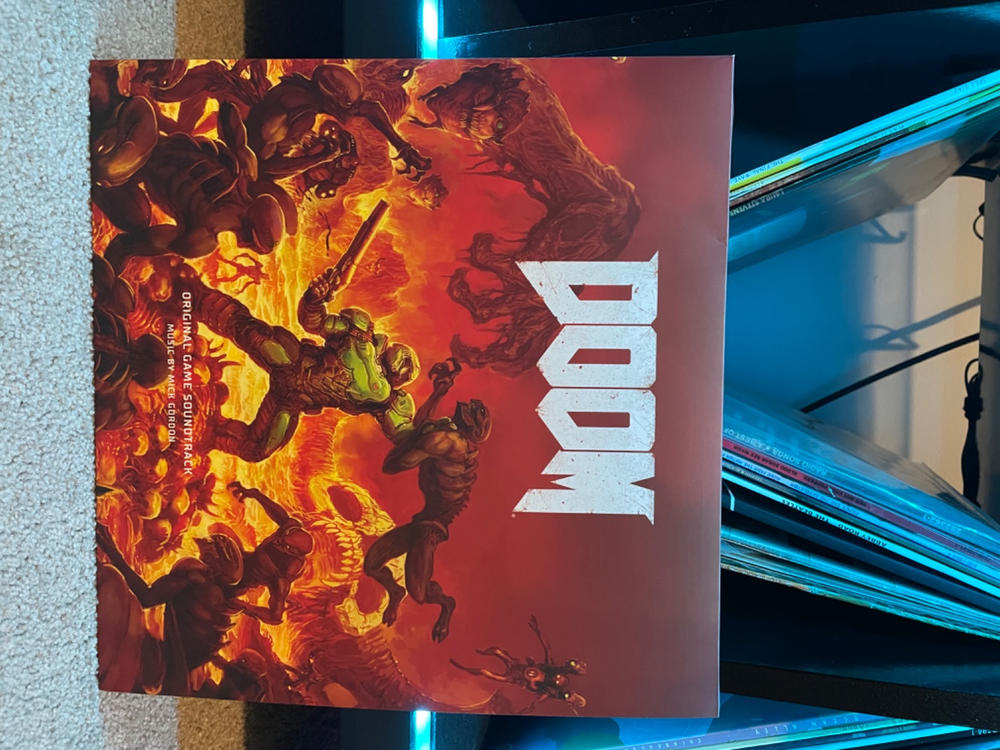 Doom Mick Gordon hot Red Soundtrack Vinyl LP