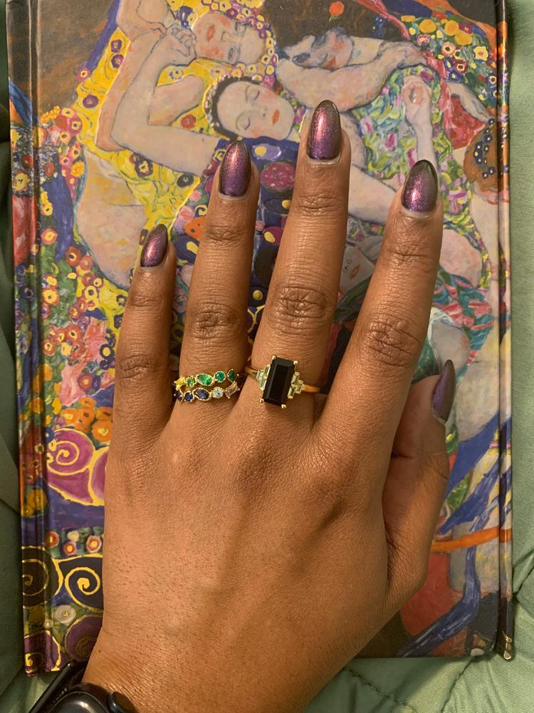 Bold Baguette Statement Ring Local Eclectic – local eclectic