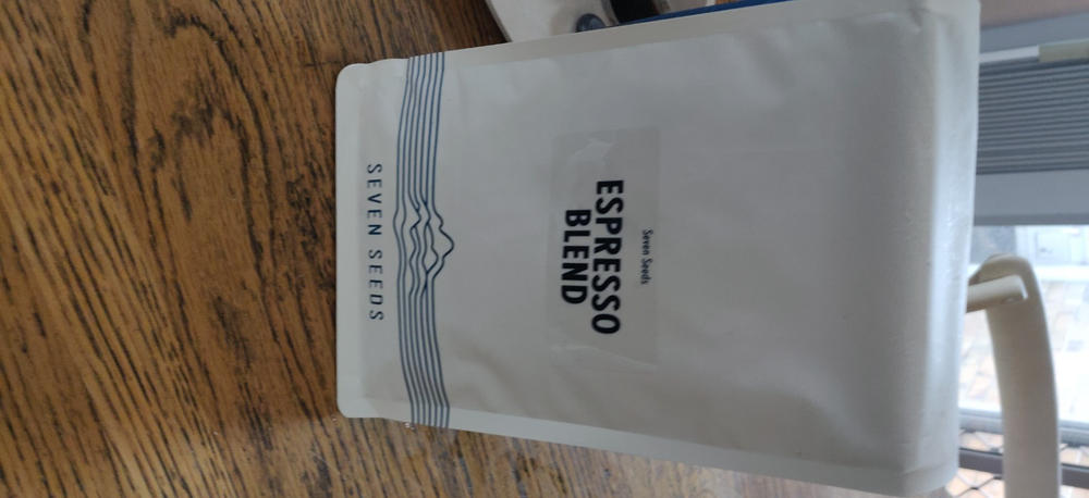 Seven Seeds Espresso Blend - Customer Photo From Mimi Qiu