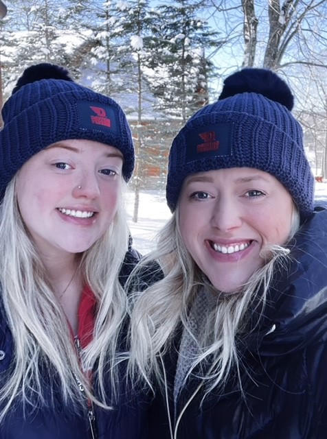 Jordan College (Michigan) Pom Beanie