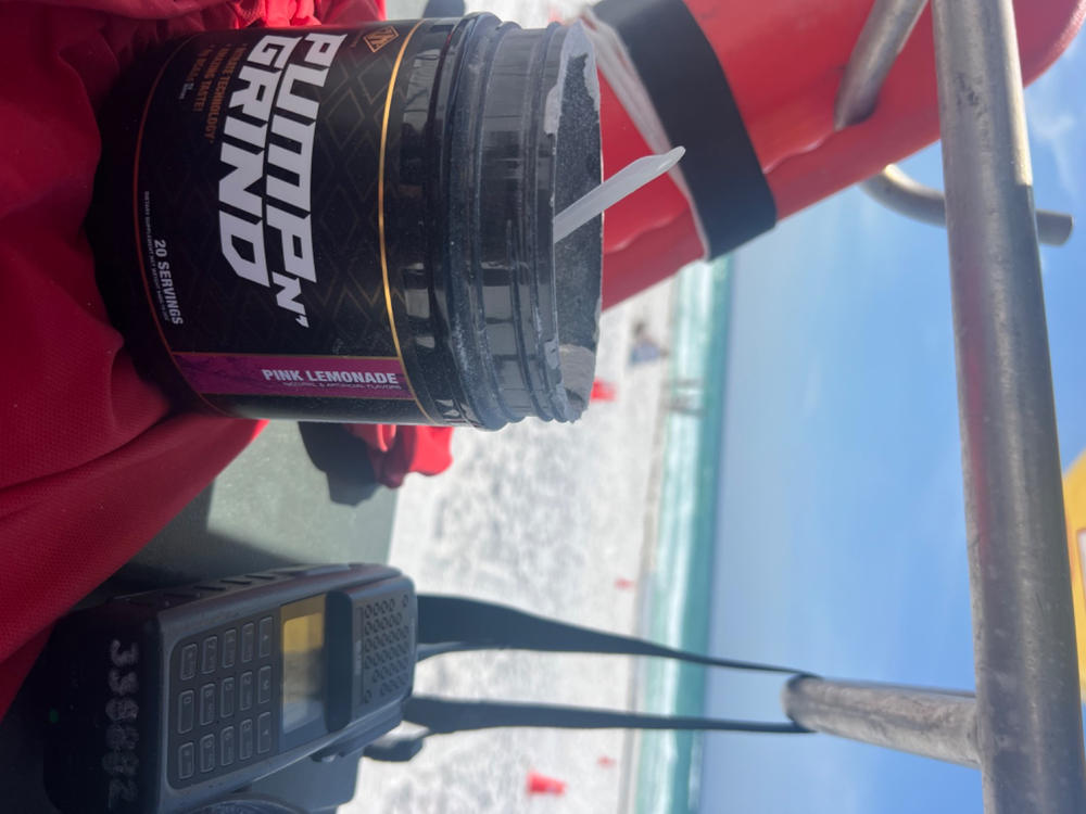 Pump N Grind® Explosive Pre-Workout Formula - Customer Photo From Chris Couse