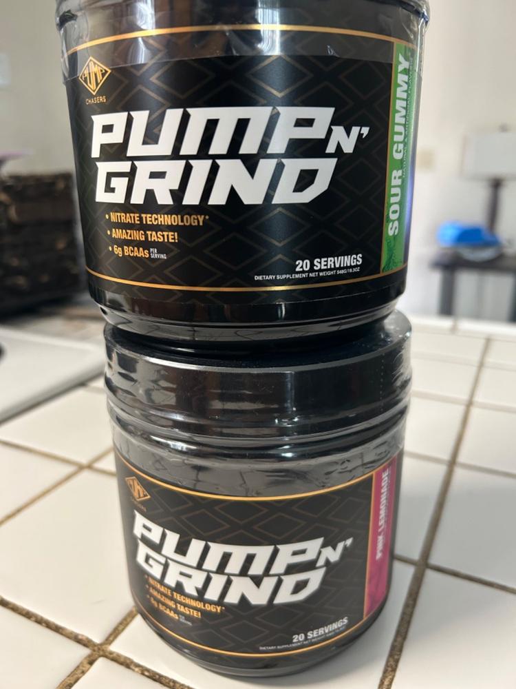 Pump N Grind® Explosive Pre-Workout Formula - Customer Photo From Stephan Caldwell