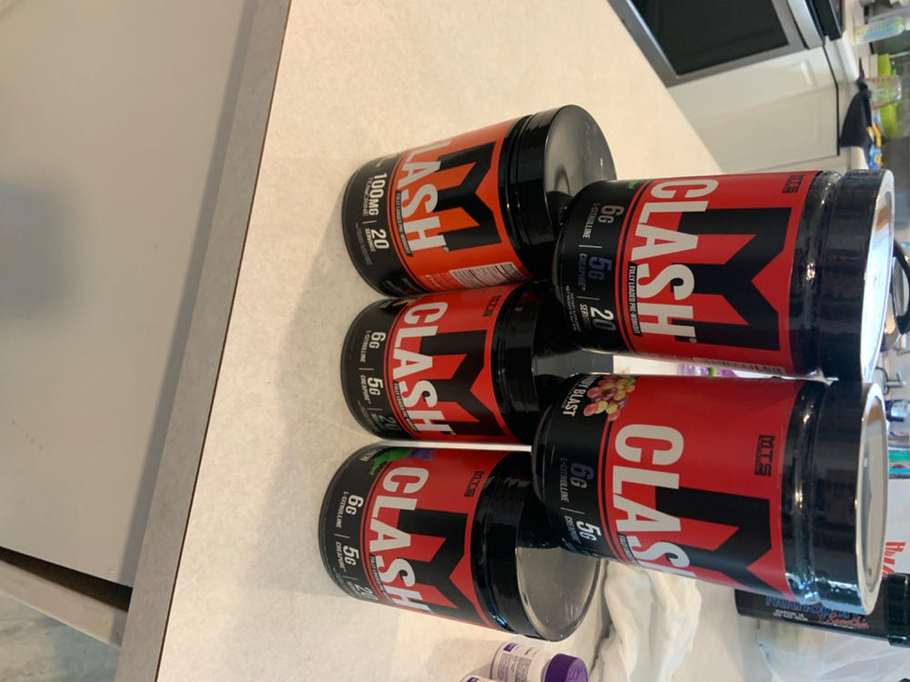 Clash® Fully Loaded Pre-Workout - Customer Photo From Michael Michalec