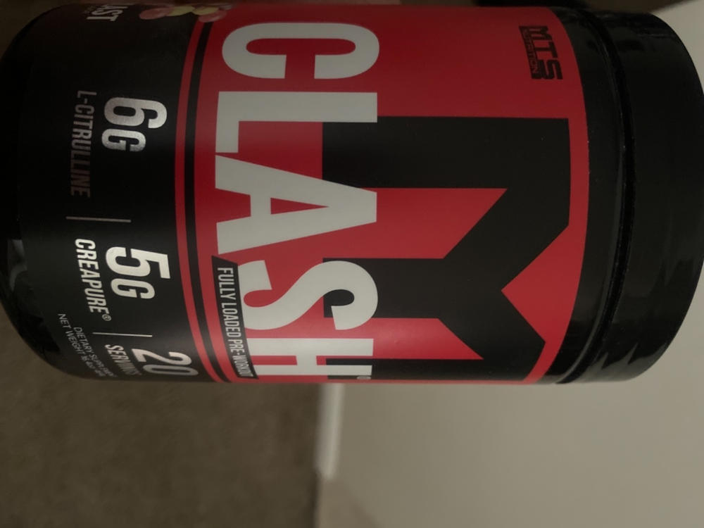 Clash® Fully Loaded Pre-Workout - Customer Photo From Freddie Estrada
