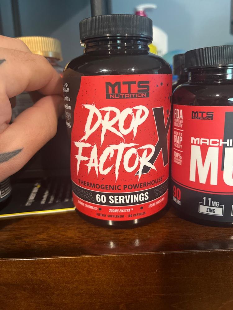 Drop Factor X® Thermogenic Fat Burning Powerhouse - Customer Photo From Kurtis Mercurio