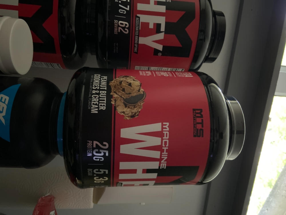 Machine Whey® Premium Whey Protein Powder - Customer Photo From Georgis Anastasiadis