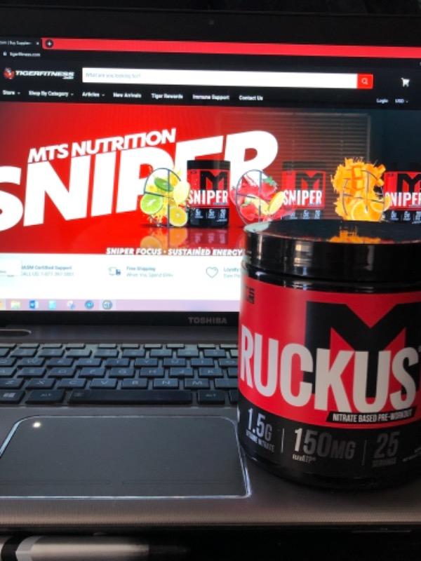 Ruckus® High Performance Pre-Workout - Customer Photo From Taylor Burrow