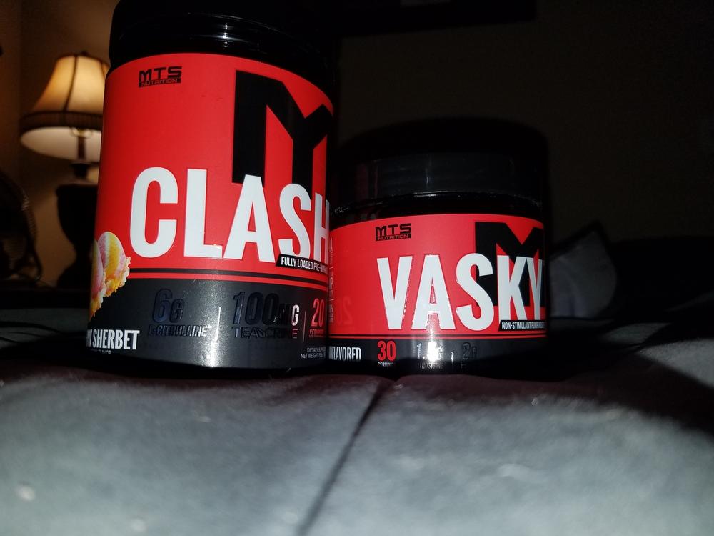 Vasky® Stimulant Free Pump Inducing Pre-Workout - Customer Photo From James