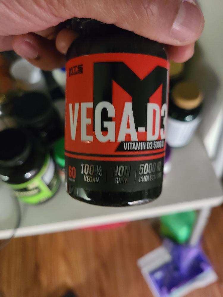 Vega-D3™ All-Natural Non-GMO Vitamin D3 5000 IU - Customer Photo From Demond Isabell