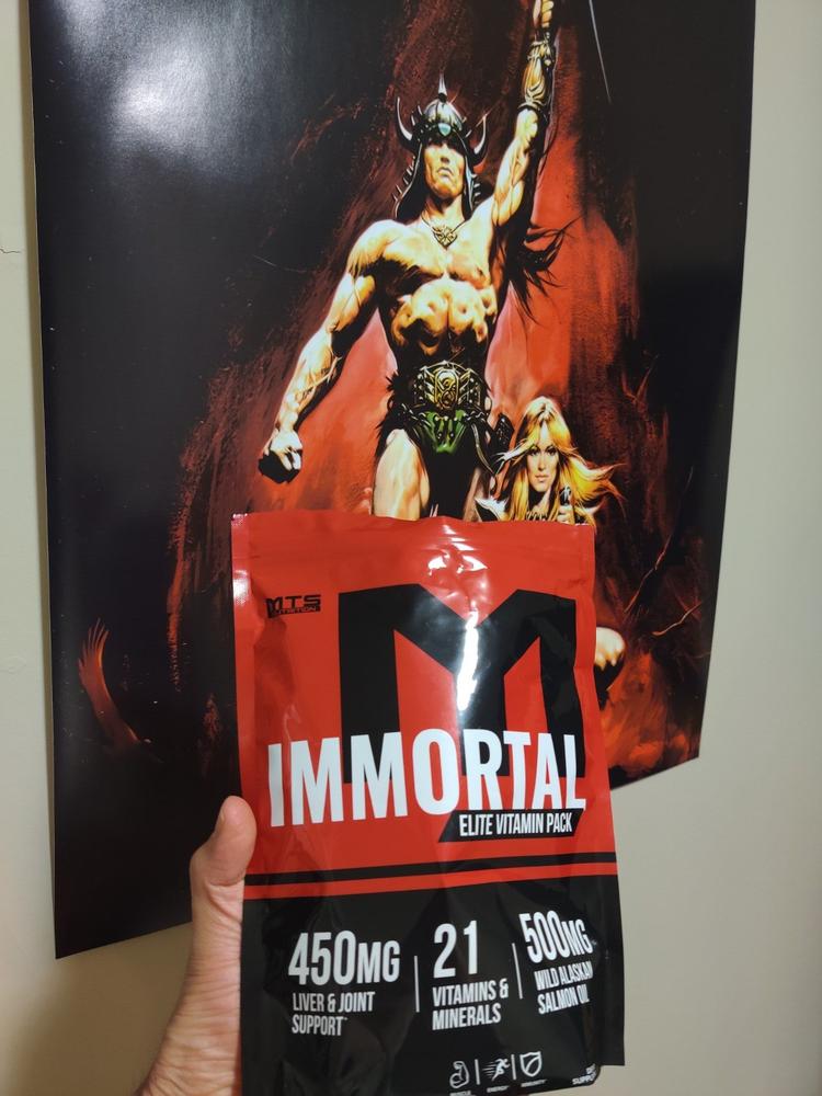 Immortal® Elite Multi-Vitamin Pack - Customer Photo From Randy Alarcon