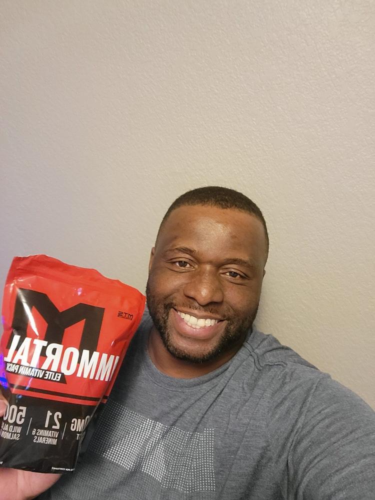 Immortal® Elite Multi-Vitamin Pack - Customer Photo From Jessie Jones