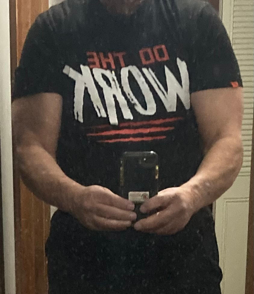 Do The Work T-Shirt - Customer Photo From jon Sciberras