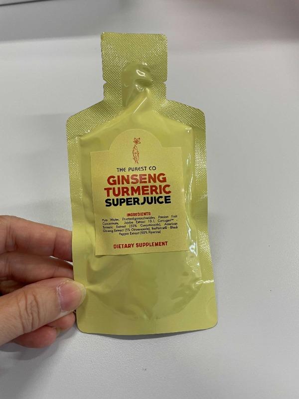 Ginseng Turmeric Superjuice - Customer Photo From H.Tan