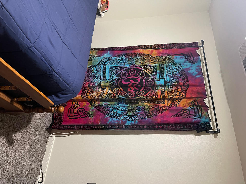 Om Mandala Tapestry