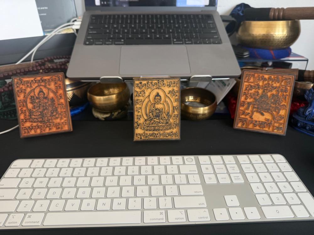 Himalayan Wood Printing Blocks - Customer Photo From Christopher Meron