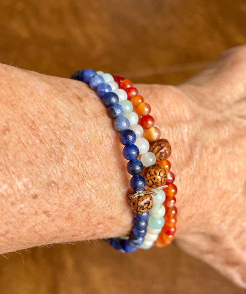 Buddhist Affirmations Bracelets - Customer Photo From Paula DeNitto