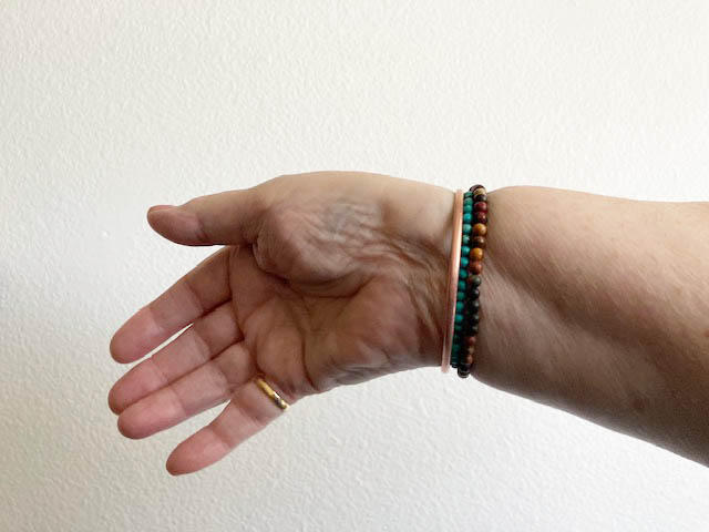 Buddhist Affirmations Bracelets - Customer Photo From Peggy McRae