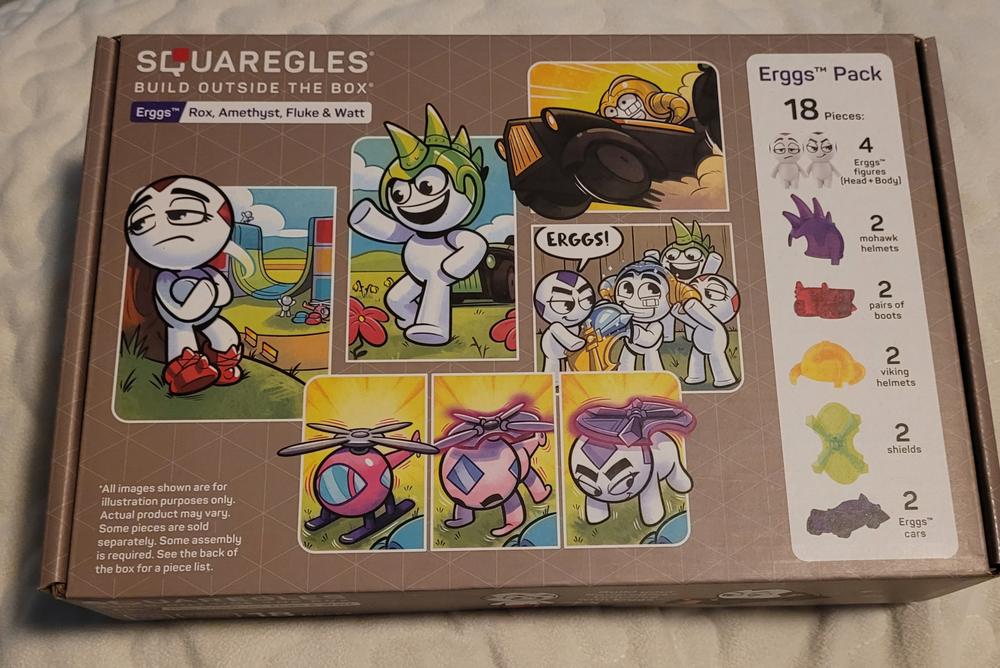 Erggs Character Pack - Customer Photo From Emily W