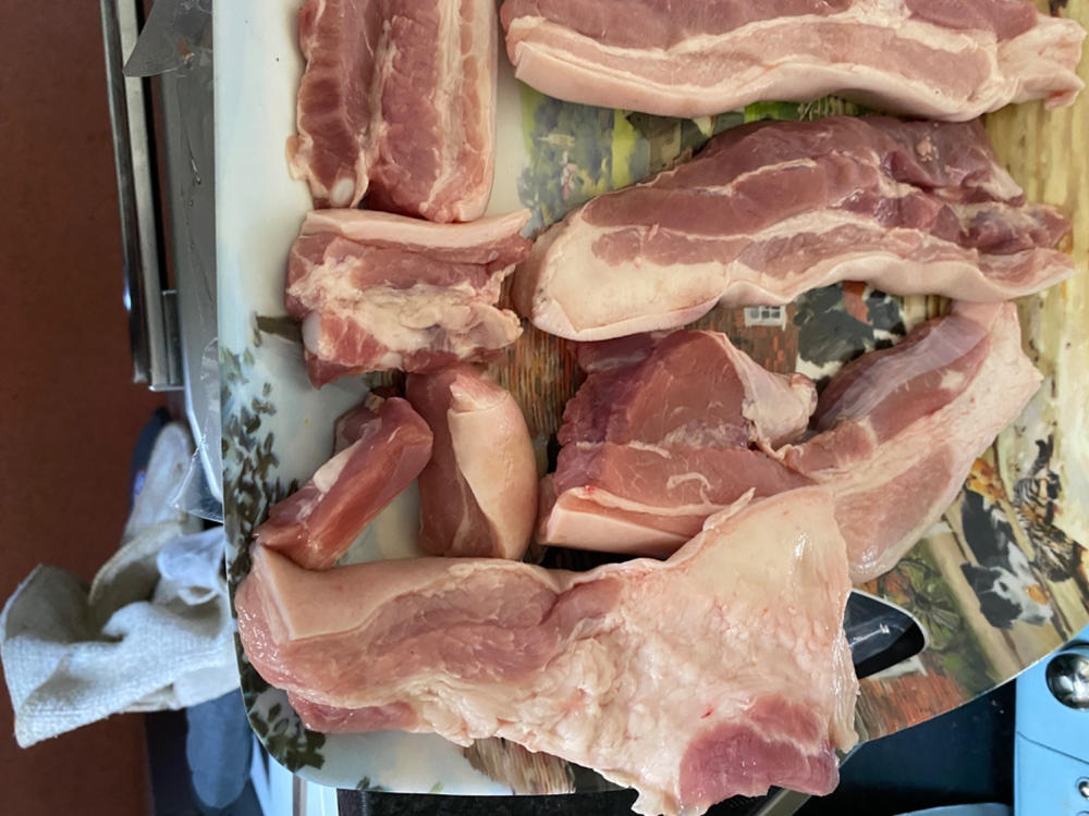 1.5Kg Sliced Belly Pork - Customer Photo From IAN SMITH