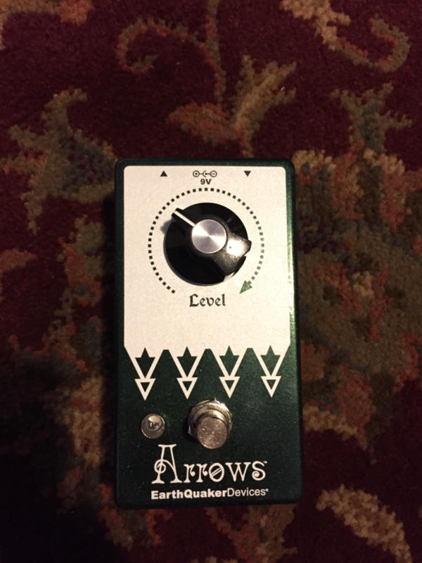 Earthquaker Devices Arrows Preamp Booster v2 – Chicago Music Exchange