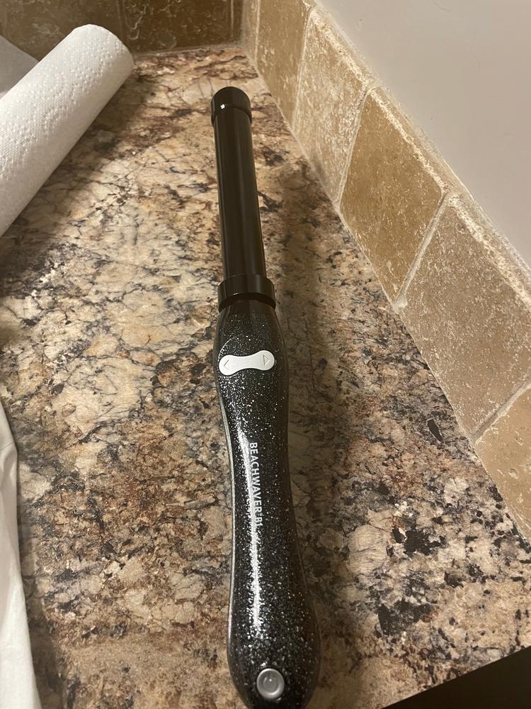 Beachwaver B1 Rotating Curling Iron - Glitter - Customer Photo From Jessica 