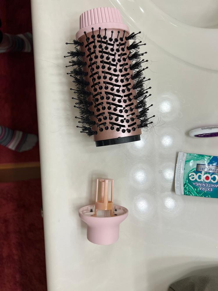 Beachwaver Blow Brush - Pink Rosegold - Pre-Order (Avail Jan 15-31) - Customer Photo From Ali