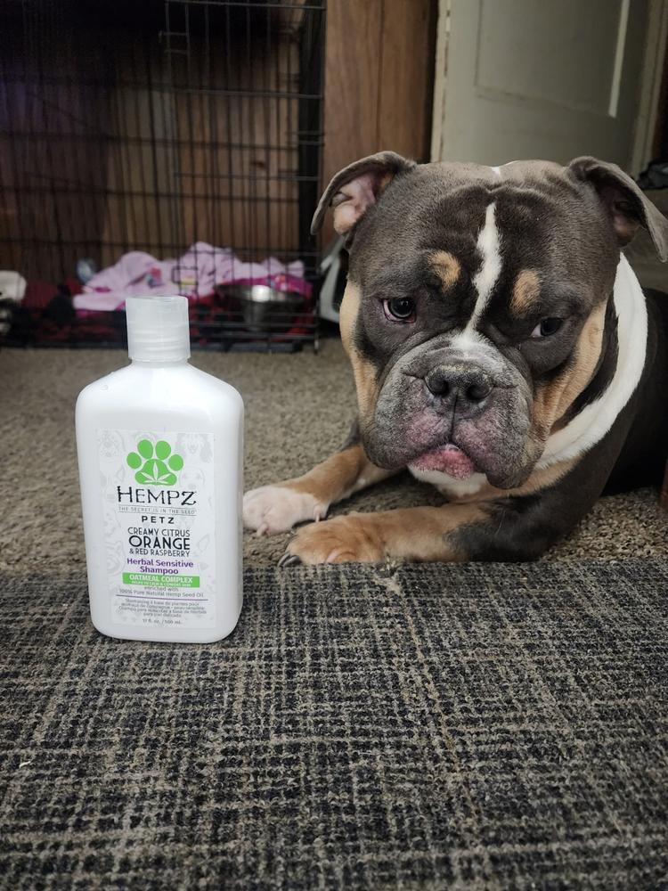 Hempz Petz Creamy Citrus Orange & Red Raspberry Herbal