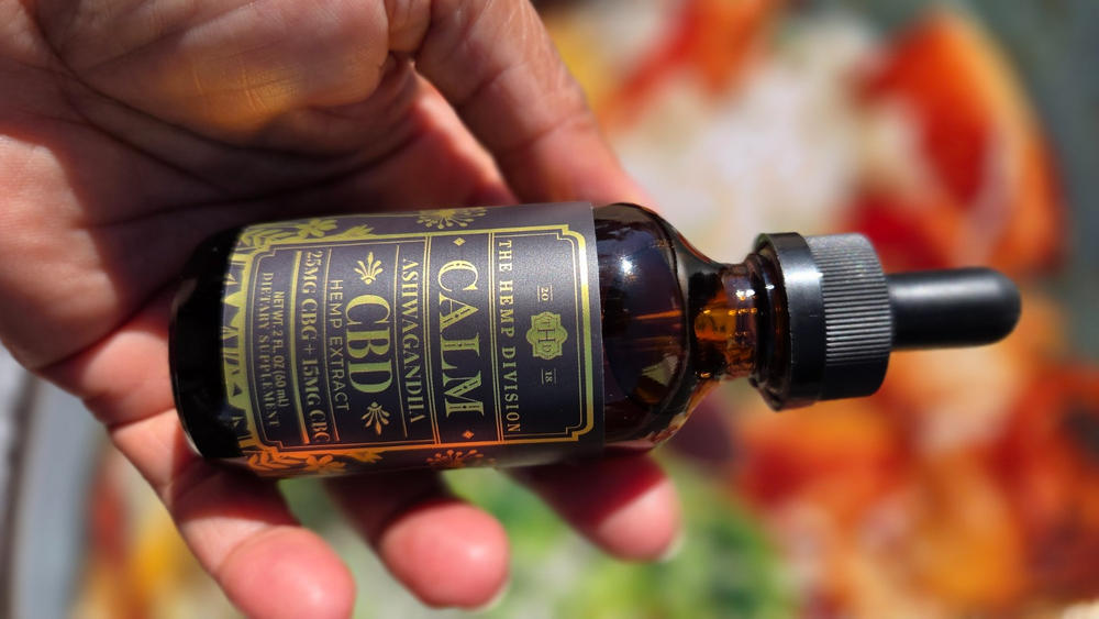 CBD Hemp Extract Tincture | Calm Ashwagandha | Full Spectrum CBD