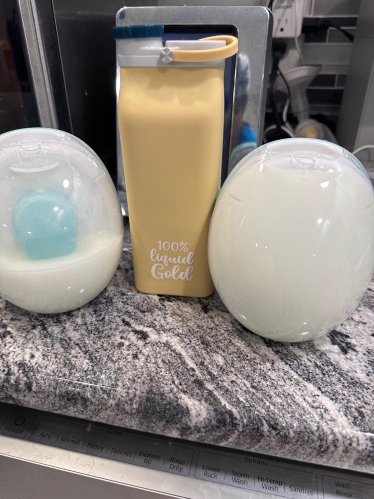 Junobie Liquid Gold Breast Milk Boxes-The Bundle 2-pack - Customer Photo From Alyssa Plummer