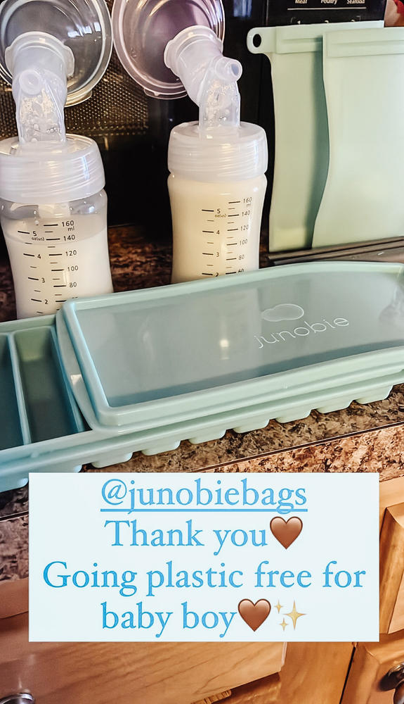 Junobie Silicone Milk and Food Storage Trays: 1-PACK - Customer Photo From Ashia Forest