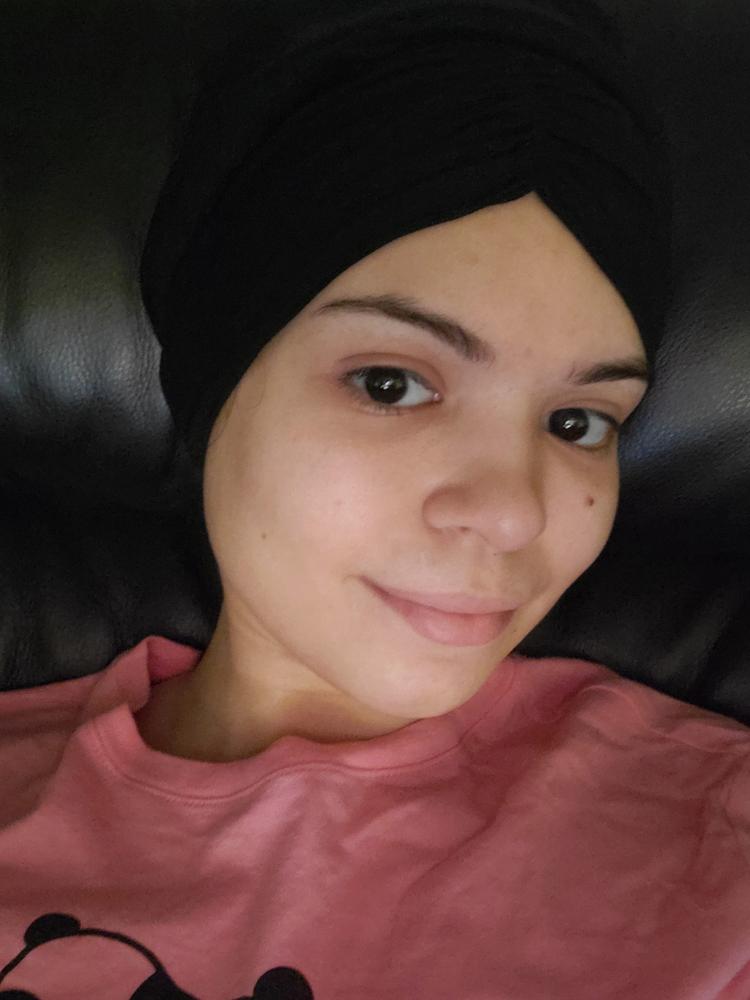 Satin Sleep XL Adjustable Black KITSCH