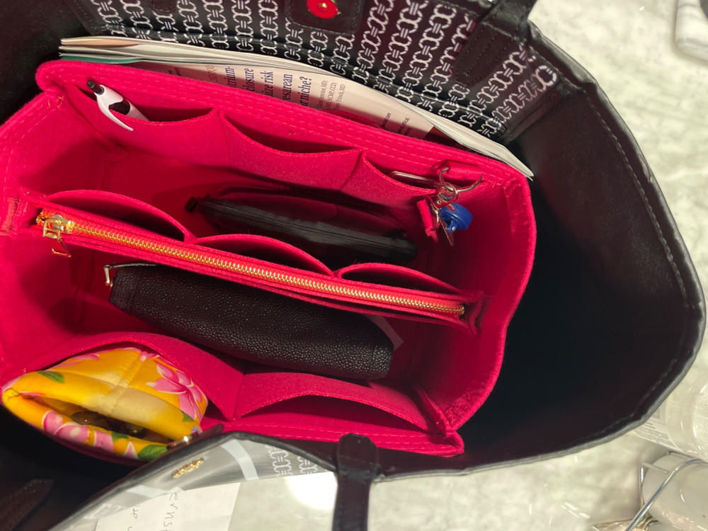 Large Handbag Organizer - Zipper Insert - Customer Photo From Rachel B.