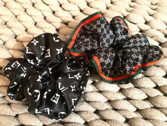 Gem Designer Finds LV inspired silky scrunchie Review