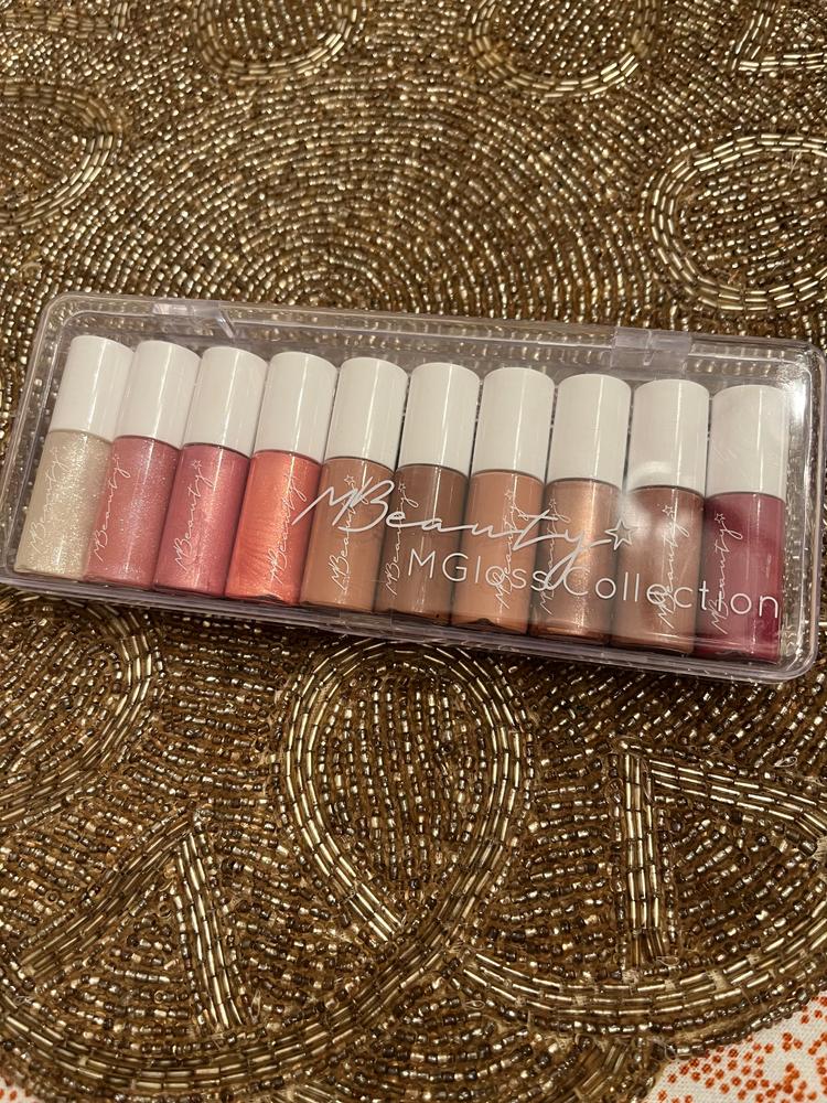 Mini MGloss Collection - Customer Photo From Tina Parker
