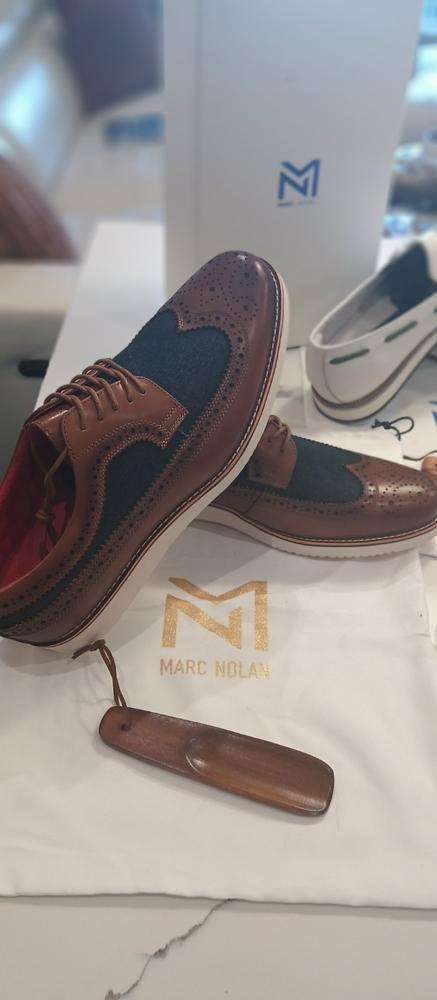 Alexander Denim Longwing Sneakers - Customer Photo From Jose Antonio Alcazar