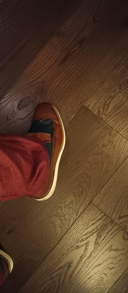 Alexander Denim Longwing Sneakers - Customer Photo From Jose Antonio Alcazar