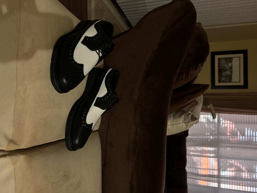 Alexander Black/White Leather Longwing Sneakers - Customer Photo From Rymon Reyes