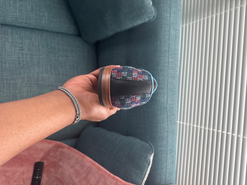 Odell Dark Azure Patchwork Belgian Loafers - Customer Photo From TRAVIS CLEAVES