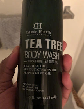 Tea Tree Oil Body Wash - Customer Photo From Anonymous