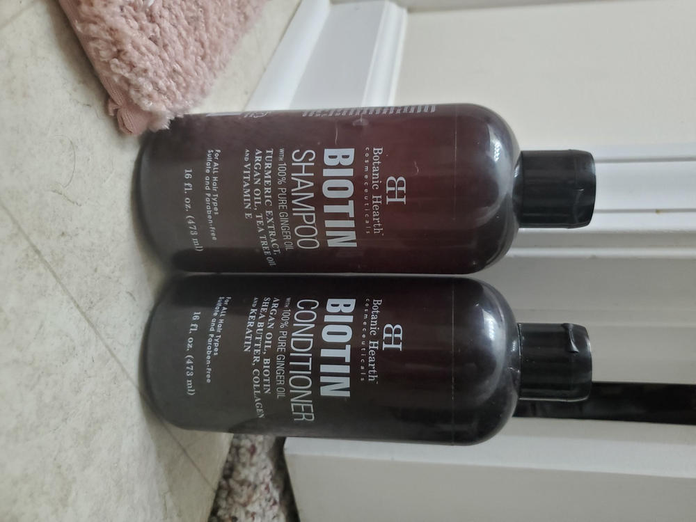 Biotin Shampoo and Conditioner - Customer Photo From Marquita Puryear